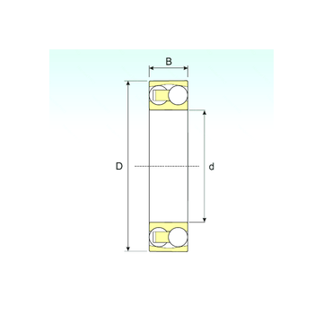 126 TN9 ISB Self Aligning Ball Bearings