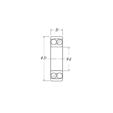 NLJ3 RHP Self Aligning Ball Bearings