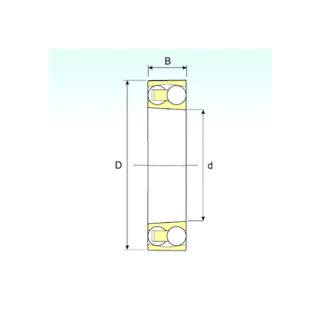 1318 K ISB Self Aligning Ball Bearings