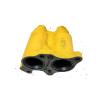 600-185-3100 PC200-7 excavator air cleaner #1 small image