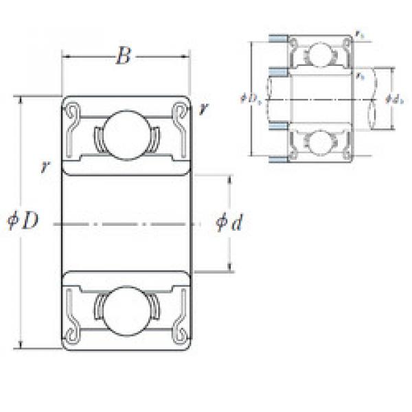 Bearing R0-2RS ISO #1 image